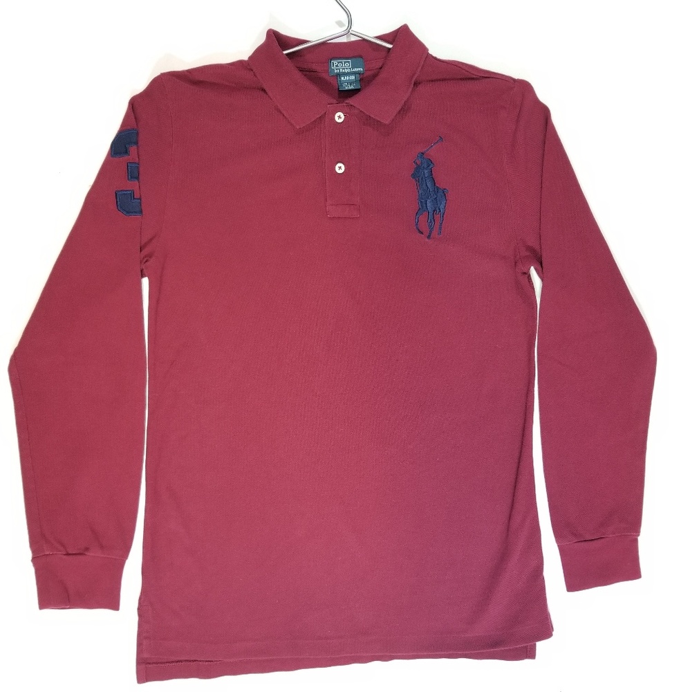 Polo Ralph Lauren Large Pony size XL Maroon